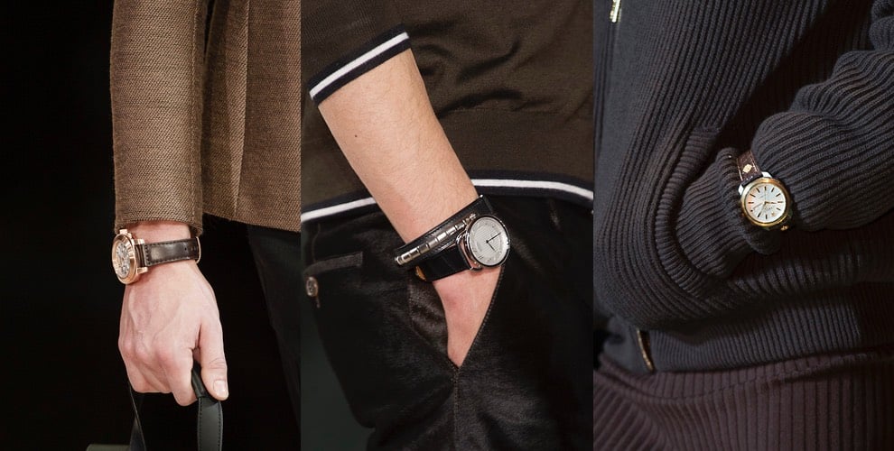 orologio uomo moda inverno 2016