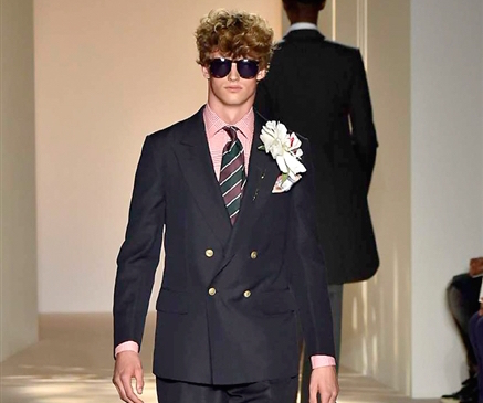 Dunhill: sfilata moda uomo primavera estate 2016. Foto