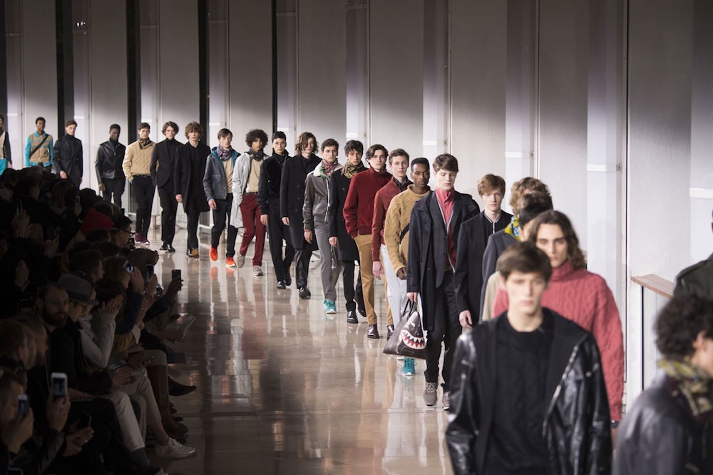 Hermes moda uomo inverno 2017