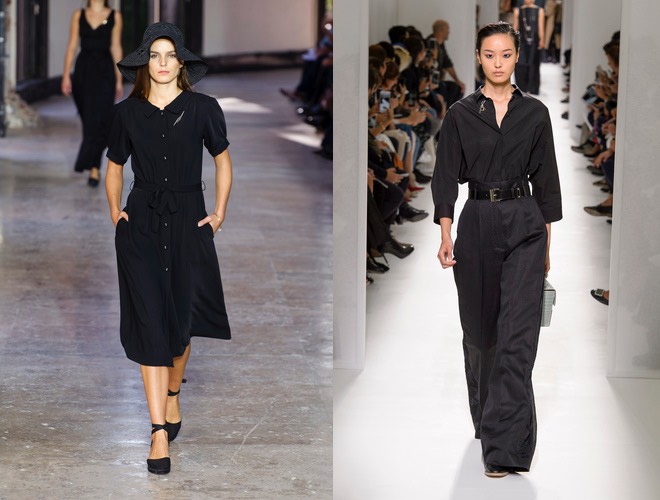 moda donna vestiti neri primavera estate 2017