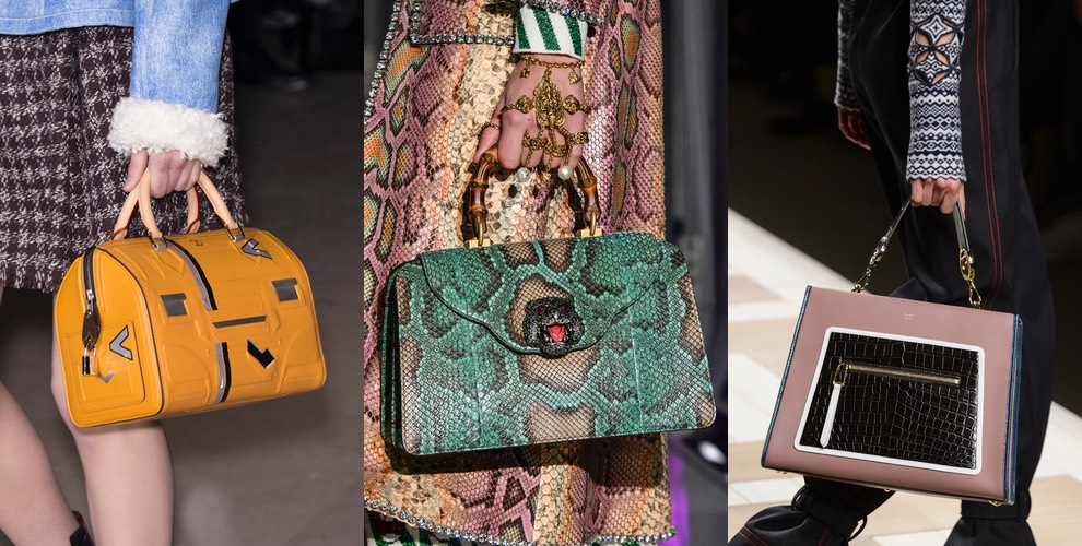 Borse donna tendenze inverno 2017-2018