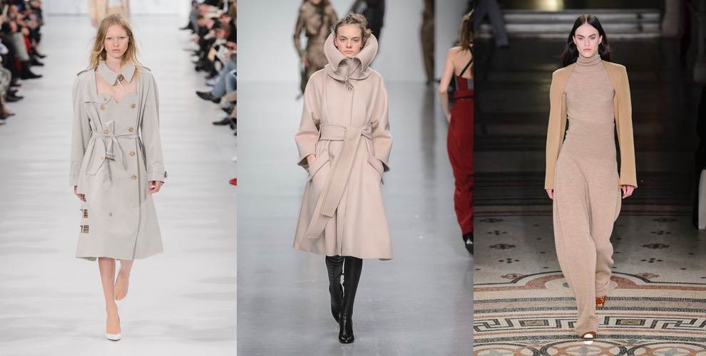 colori abiti cappotti moda donna inverno 2018