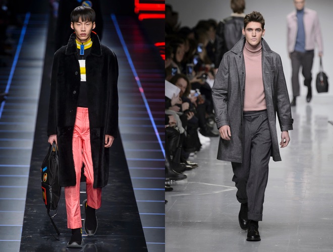 moda uomo colori