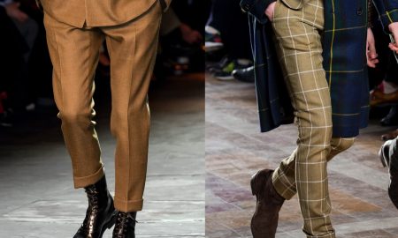 moda uomo pantaloni inverno 2017-2018