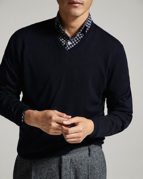 massimodutti maglia camicia inverno 2017 2018